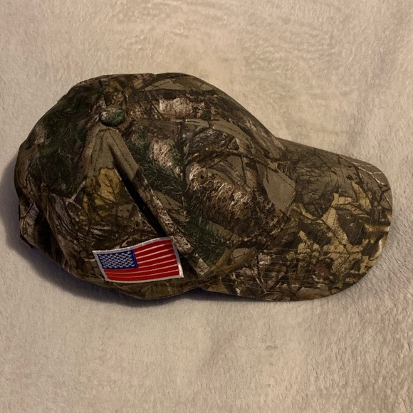 Blank Camo USA Flag hat - Picture 4 of 6